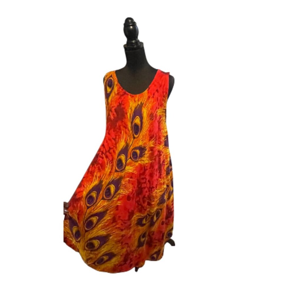 PEACOCK HIPPY DRESS